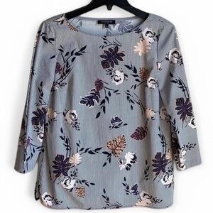 Floral Patterned Women's Blouse